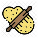 Rolling Pin Cocinar Icono