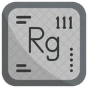 Roentgenio Quimica Tabela Periodica Ícone