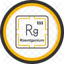 Roentgenio Tabela Preodica Elementos Preodicos Ícone