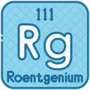 Roentgenio Quimica Tabela Periodica Ícone