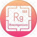 Roentgenium Preodic Table Preodic Elements Icon
