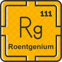 Roentgenium Preodic Table Preodic Elements Icon
