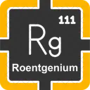 Roentgenium Preodic Table Preodic Elements 아이콘