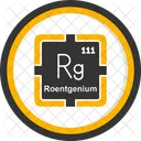 Roentgenium Preodic Table Preodic Elements 아이콘