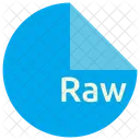 Raw Datei Format Symbol