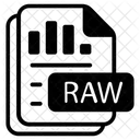 Rohdaten Datendatei Geschaftsdokument Icon