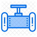 Rohr Gasleitung Industrie Symbol