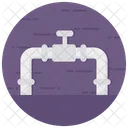 Gasleitung Pipeline Tankstelle Symbol