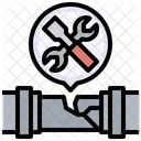 Rohrreparatur  Symbol