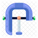 Rohrschraubstock Klemme Vorrichtung Icon