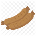 Rohwurste Wurst Knallwurste Symbol