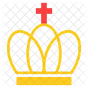 Roi Dieu Croix Icon