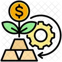 Roi Performance Investment Icon