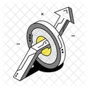 Roi Profit Graph Icon