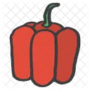 Pimiento Rojo Icono