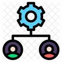 Role Cog People Icon