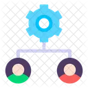 Role Cog People Icon