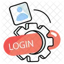 Compte En Ligne Numerique Icône