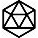 Role Playing Die Dragon Icon