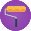 Roll Brush Wall Icon