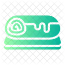 Roll Cake Sweet Dessert Icon