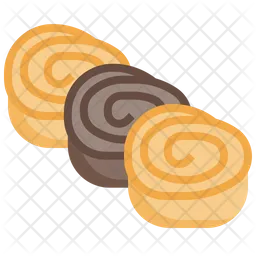Roll Cake  Icon