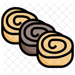 Roll Cake  Icon