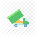 Truck Dumpster Roll Off Icon