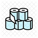 Stack Toilet Paper Icon