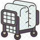 Rollaway Bed Furniture Icon
