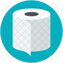 Rolle Tissue Abfall Icon