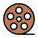 Rolle Kamera Filmstreifen Symbol