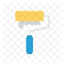 Roller Decoration Paint Icon