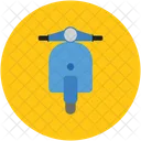 Roller Vespa Motor Icon