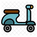 Roller Motorrad Transport Symbol