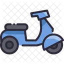 Moped Transport Roller Symbol