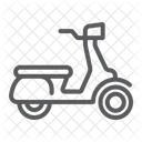 Roller Fahrzeug Transport Symbol