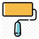 Rolling Brush Paint Icon