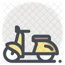 Roller Fahrzeug Fahrt Symbol