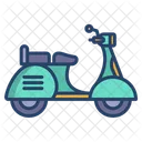 Roller Fahrzeug Motorrad Symbol