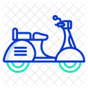 Roller Fahrzeug Motorrad Symbol