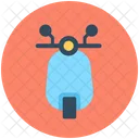 Motorroller Vespa Transport Symbol