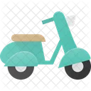 Motorroller Vespa Mofa Symbol