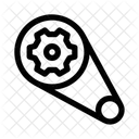 Rollerbelt Car Vehicle Icon