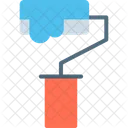 Paint Roller Painting Icon