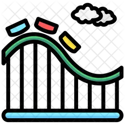 Roller Coaster  Icon
