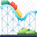 Roller Coaster Amusement Park Amusement Icon
