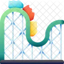 Roller Coaster Amusement Park Amusement Icon