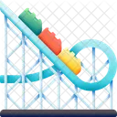 Roller Coaster Amusement Park Amusement Icon