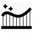 Roller Coaster Amusement Park Amusement Icon